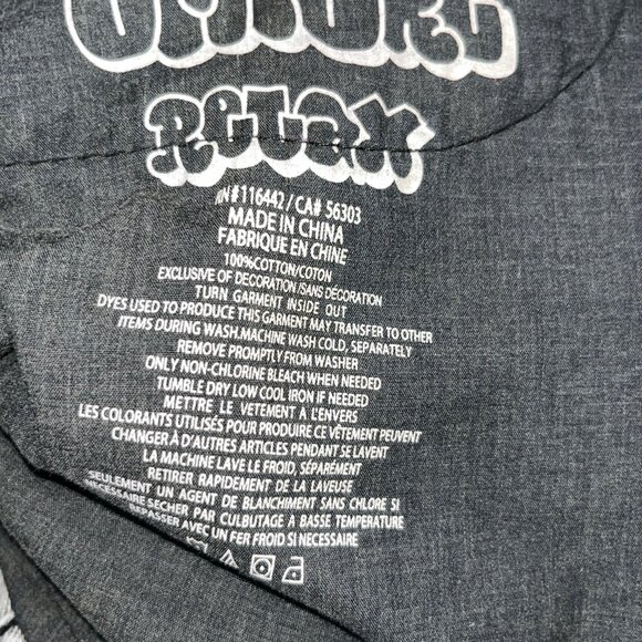 Empyre Loose Fit Scramble Grey Wash Skate Jeans Men's Size 32Wx30L Y2K - Picture 12 of 14